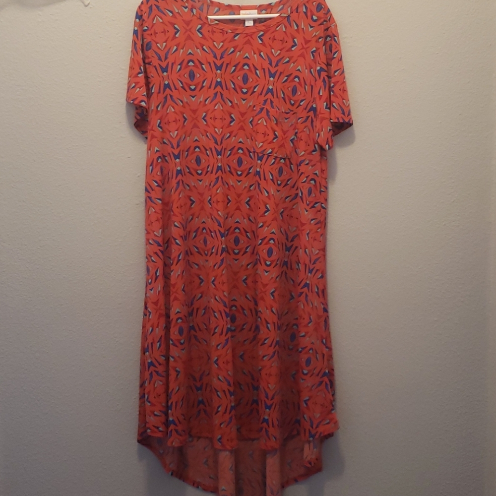 Lularoe Carly dress size Large